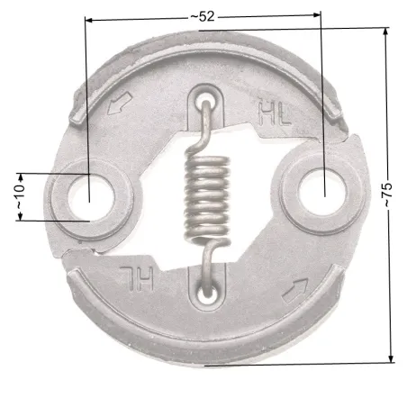 Sprzęgło NAC 75mm duże metalowe wykaszarki marketowe