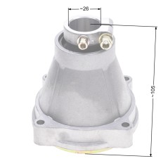 Kosz sprzęgła NAC 7F / 26mm / 78mm z obudową kpl. wykaszarki marketowe