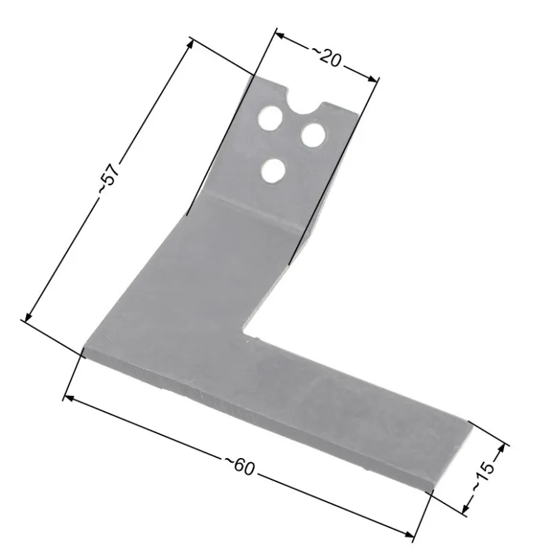 Przycinacz żyłki NAC 3 otwory wykaszarki marketowe