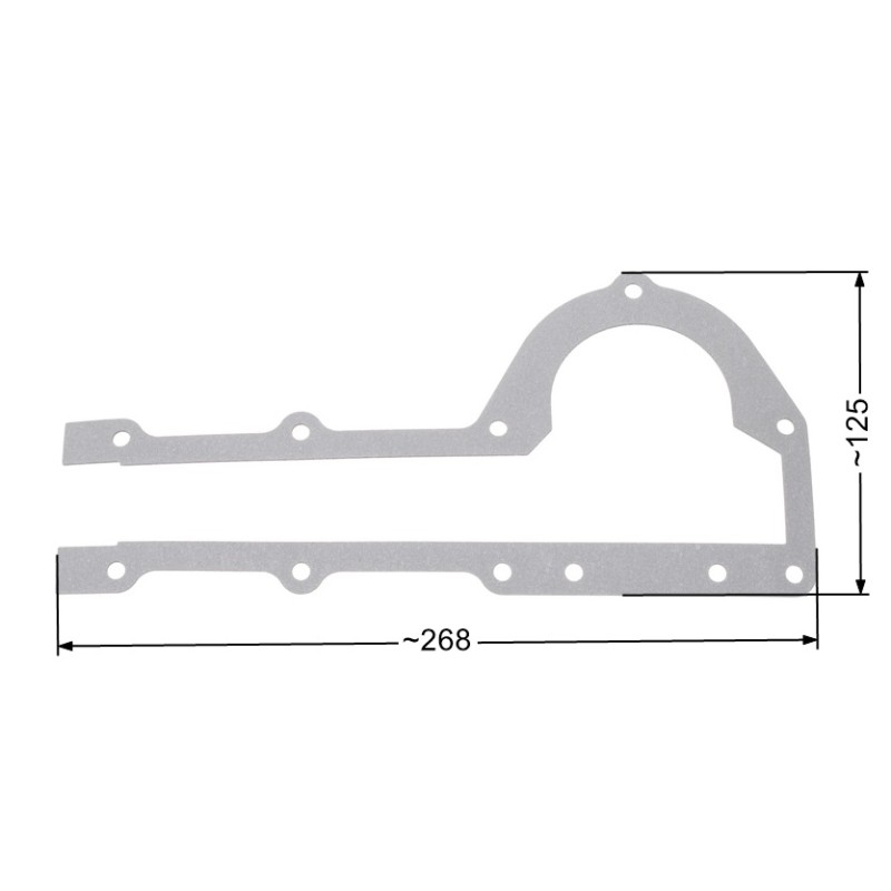 Uszczelka przekładni zamiatarki KCB25-F SWP80-196-K