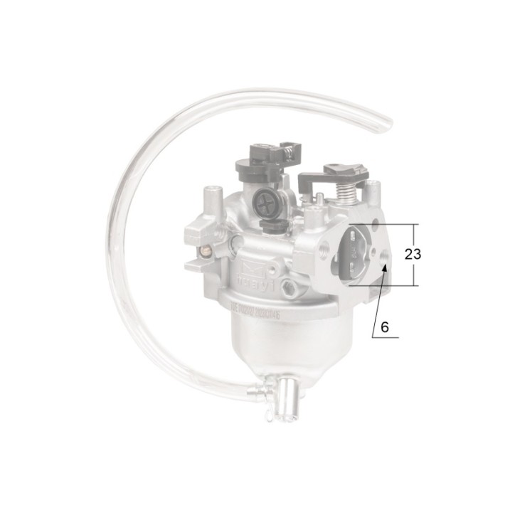 Gaźnik Loncin LC3500i LC170FD-3 CZĘŚĆ ORYGINALNA Gaźnik Loncin LC3500i LC170FD-3 CZĘŚĆ ORYGINALNA