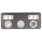 Panel sterujący Cedrus wentylator CEDWF300Li Panel sterujący Cedrus wentylator CEDWF300Li