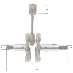 Wał korbowy CEDRUS dmuchawa DM03