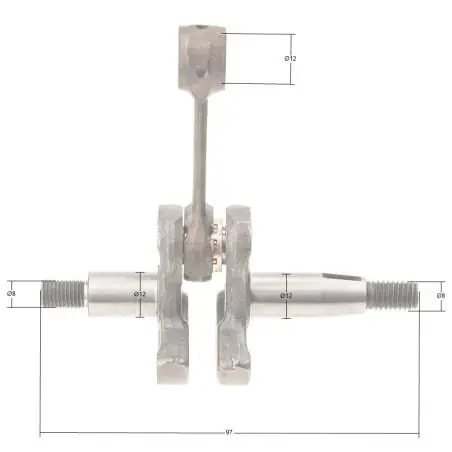 Wał korbowy CEDRUS dmuchawa DM03