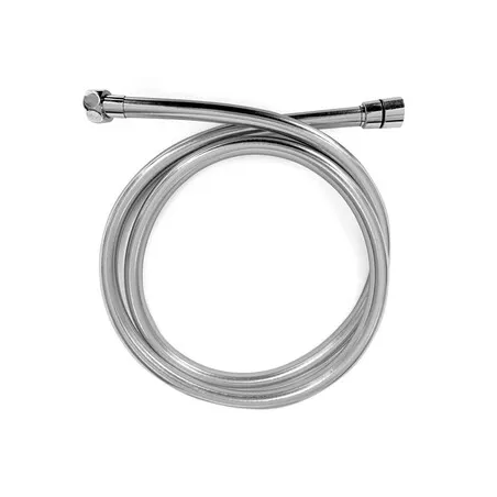 Duro – wąż natryskowy z tworzywa jasny srebrny 1,50 m