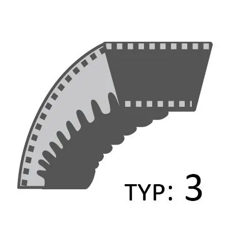 Cedrus Drive Belt for Tiller GL05 16.5x960 mm | Replacement Part