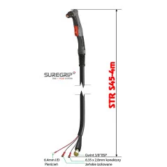 PLAZMA UCHWYT PLAZMOWY PARKER TRF S45 SUREGRIP 4m