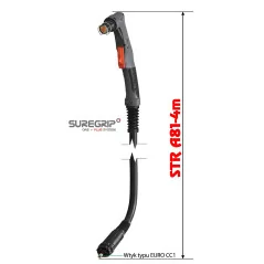 PLAZMA UCHWYT PLAZMOWY PARKER TRF A81 SUREGRIP 4m