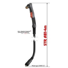 PLAZMA UCHWYT PLAZMOWY PARKER TRF A81 SUREGRIP 4m
