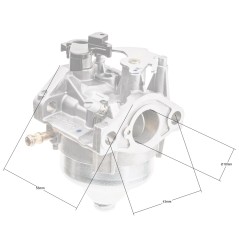 Gaźnik Honda GCV170 CZĘŚĆ ORYGINALNA