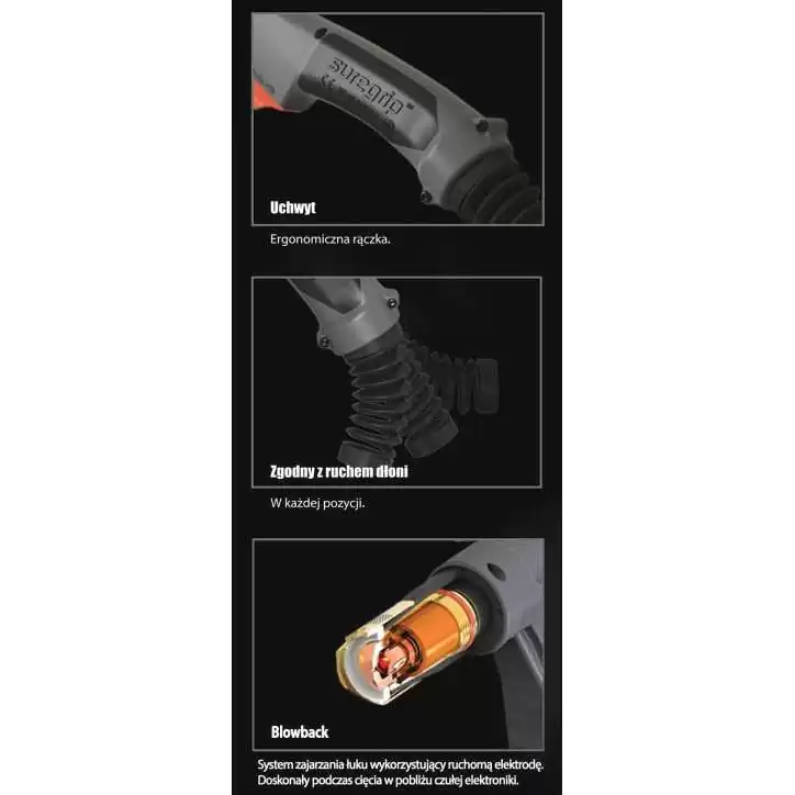 PLAZMA UCHWYT PLAZMOWY PARKER TRF A81 SUREGRIP 4m PLAZMA UCHWYT PLAZMOWY PARKER TRF A81 SUREGRIP 4m