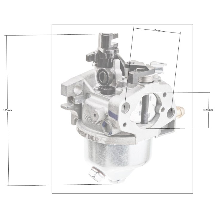 Gaźnik Loncin LC1P65FA CZĘŚĆ ORYGINALNA Gaźnik Loncin LC1P65FA CZĘŚĆ ORYGINALNA