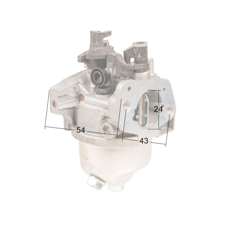 Gaźnik Loncin LC1P65FA CZĘŚĆ ORYGINALNA Gaźnik Loncin LC1P65FA CZĘŚĆ ORYGINALNA