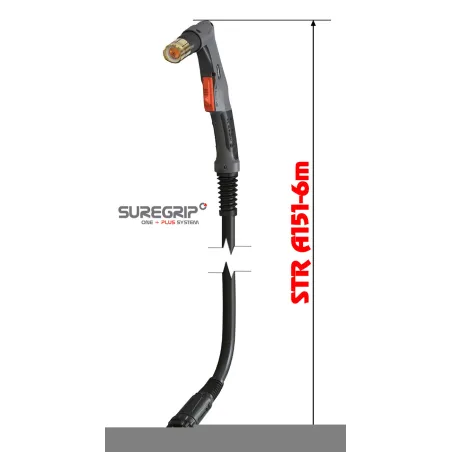 PLAZMA UCHWYT PLAZMOWY PARKER TRF A151 SUREGRIP 6m