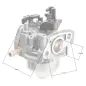 Gaźnik Loncin LC1P70FA CZĘŚĆ ORYGINALNA Gaźnik Loncin LC1P70FA CZĘŚĆ ORYGINALNA