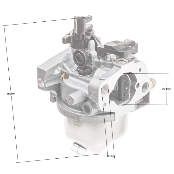 Gaźnik Loncin LC1P70FA CZĘŚĆ ORYGINALNA Gaźnik Loncin LC1P70FA CZĘŚĆ ORYGINALNA