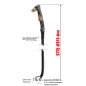 PLAZMA UCHWYT PLAZMOWY PARKER TRF A151 SUREGRIP 6m PLAZMA UCHWYT PLAZMOWY PARKER TRF A151 SUREGRIP 6m
