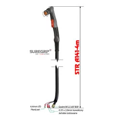 PLAZMA UCHWYT PLAZMOWY PARKER TRF A141 SUREGRIP 4m