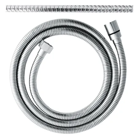 Wąż natryskowy rozciągany ze stali nierdzewnej Duro 1,30-1,60 m podwójny oplot