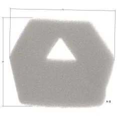 Filtr powietrza CEDRUS pilarka CEDPS25-10T