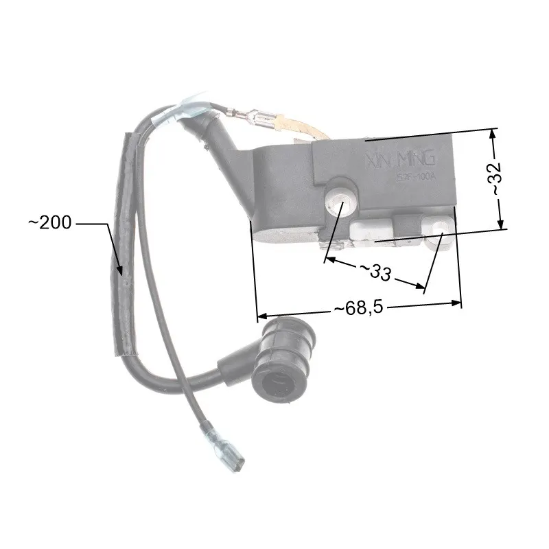 Moduł zapłonowy NAC SPS01-45 SPS02-45 CS4500 CS5200 pilarki marketowe Moduł zapłonowy NAC SPS01-45 SPS02-45 CS4500 CS5200 pilarki marketowe