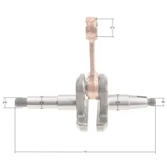 Wał korbowy Cedrus pilarka CEDPS46-18 CEDPS52-18