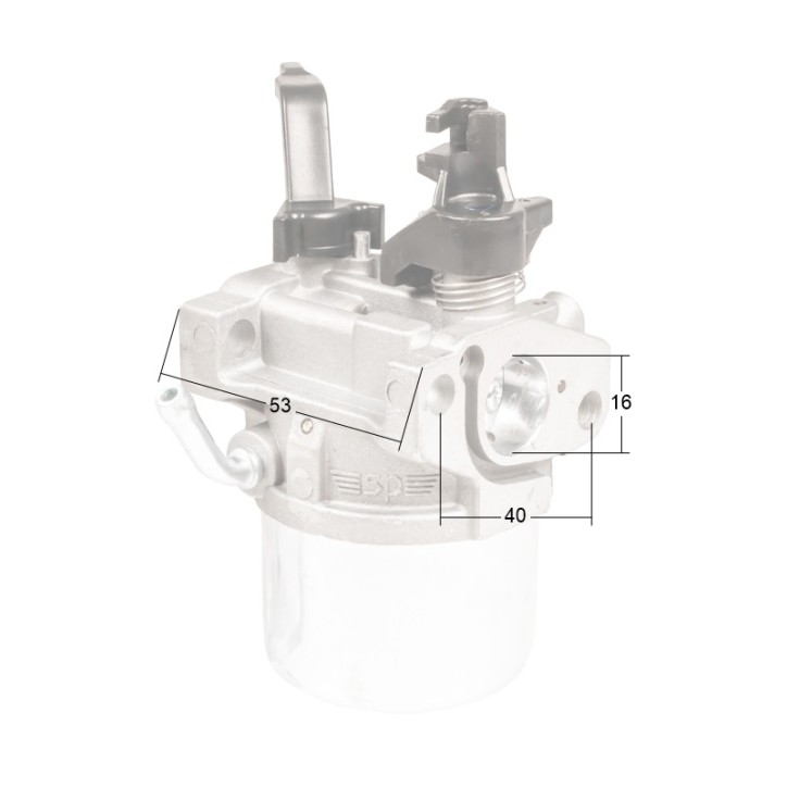 Gaźnik Loncin LC40ZB20-1.7Q LC148F-2 CZĘŚĆ ORYGINALNA Gaźnik Loncin LC40ZB20-1.7Q LC148F-2 CZĘŚĆ ORYGINALNA