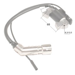 Moduł zapłonowy Loncin cewka G240F LC80NB20-6.1Q CZĘŚĆ ORYGINALNA
