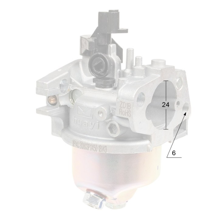 Gaźnik Zongshen silnik XP140 Gaźnik Zongshen silnik XP140