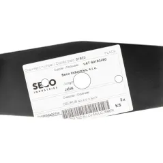 Nóż kosiarki Cedrus traktorek Challenge Starjet mielący prawy CZĘŚĆ ORYGINALNA