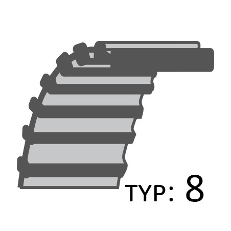 Pasek Cedrus napęd noży traktorek Challenge Starjet CZĘŚĆ ORYGINALNA /20x1785/
