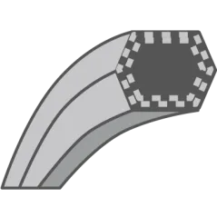 Pasek Simplicity napęd noży Regent ELT2242RDF Courier SZT250 400S CZĘŚĆ ORYGINALNA