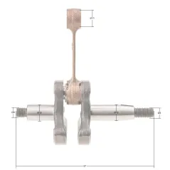 Wał korbowy CEDRUSKW27
