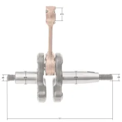 Wał korbowy CEDRUSKW45