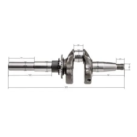 Wał korbowy Kasey silnik EX27