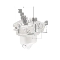 Gaźnik Loncin G200F zamiatarka ZM02 ZM04 CZĘŚĆ ORYGINALNA