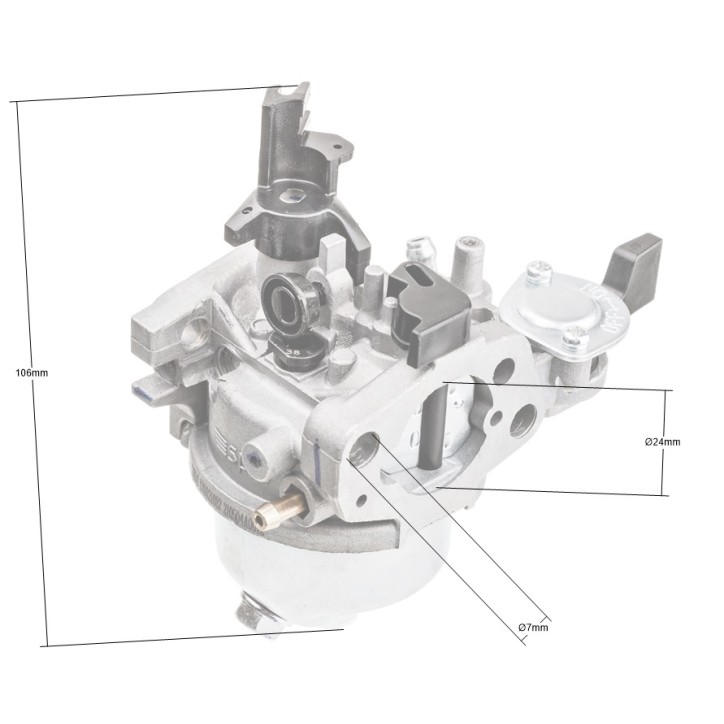 Gaźnik Loncin G200F (brak primera w zestawie) zamiatarka ZM02 ZM04 ZM06 CZĘŚĆ ORYGINALNA Gaźnik Loncin G200F (brak primera w zestawie) zamiatarka ZM02 ZM04 ZM06 CZĘŚĆ ORYGINALNA