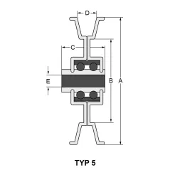 Koło pasowe Ariens Apex 48 991316 CZĘŚĆ ORYGINALNA