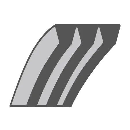 Pasek Ferris napęd przekładni podwójny IS2600 CZĘŚĆ ORYGINALNA /37x1060/