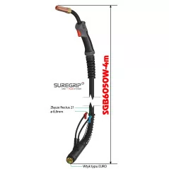 MIG UCHWYT SPAWALNICZY PARKER SUREGRIP ERGO 6050 PAK X 4m