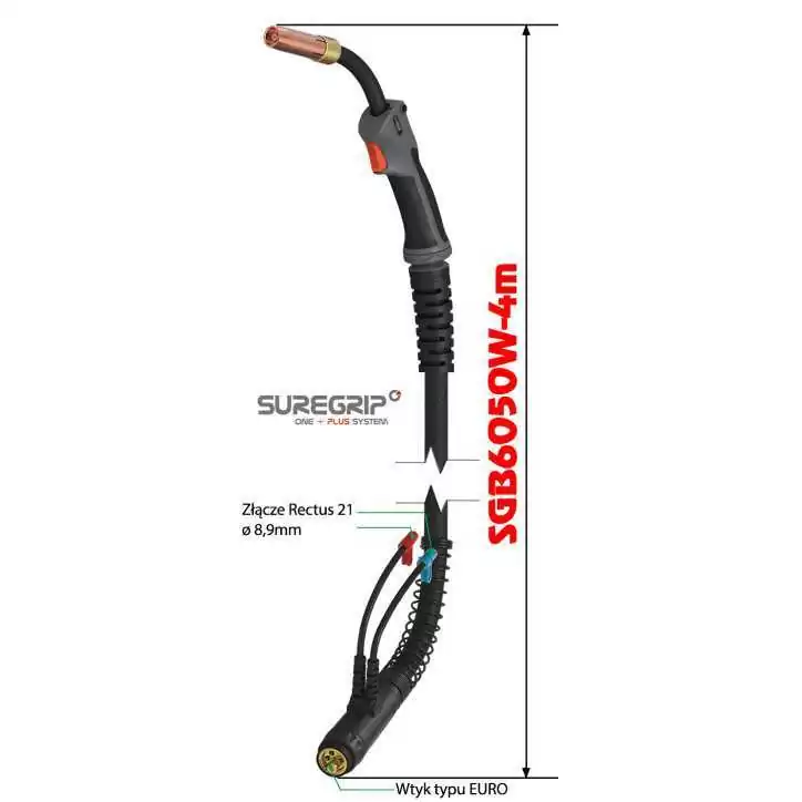 MIG UCHWYT SPAWALNICZY PARKER SUREGRIP ERGO 6050 PAK X 4m MIG UCHWYT SPAWALNICZY PARKER SUREGRIP ERGO 6050 PAK X 4m