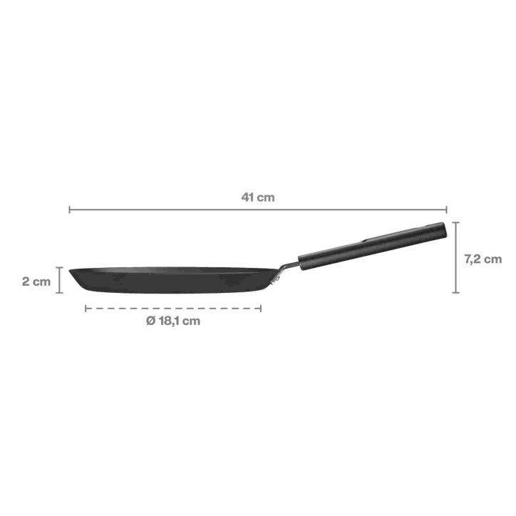 Patelnia do naleśników 22 cm z powłoką nieprzywierającą (d. 1052229) Hard Face Patelnia do naleśników 22 cm z powłoką nieprzywierającą (d. 1052229) Hard Face