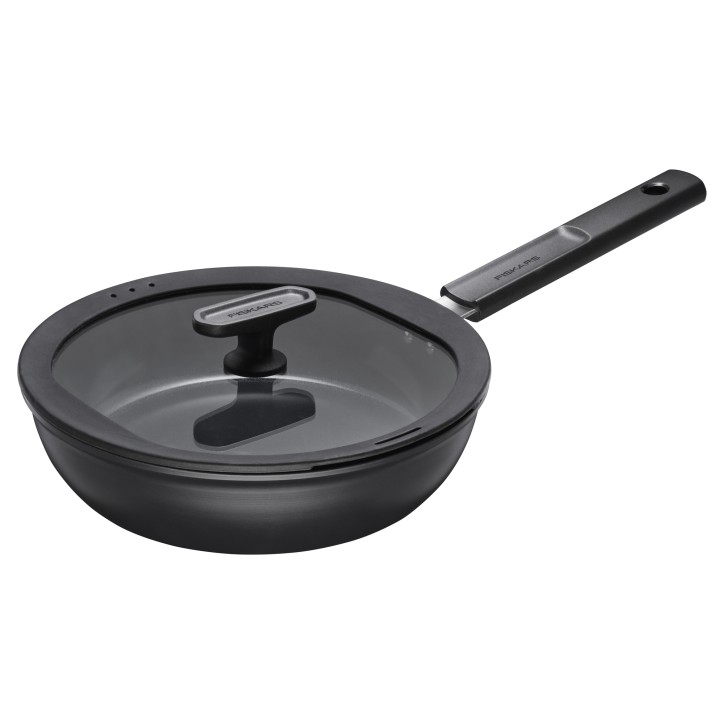 Patelnia szefa kuchni 24 cm (2,2 l) z powłoką nieprzywierającą i z pokrywką (d. 1052230) Hard Face Patelnia szefa kuchni 24 cm (2,2 l) z powłoką nieprzywierającą i z pokrywką (d. 1052230) Hard Face