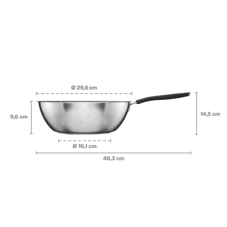 Wok 28 cm z powłoką ceramiczną Functional Form Wok 28 cm z powłoką ceramiczną Functional Form