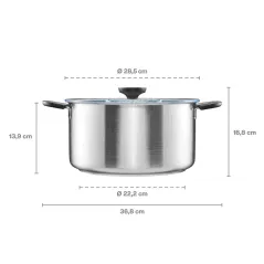 Garnek 7 l z pokrywką Functional Form