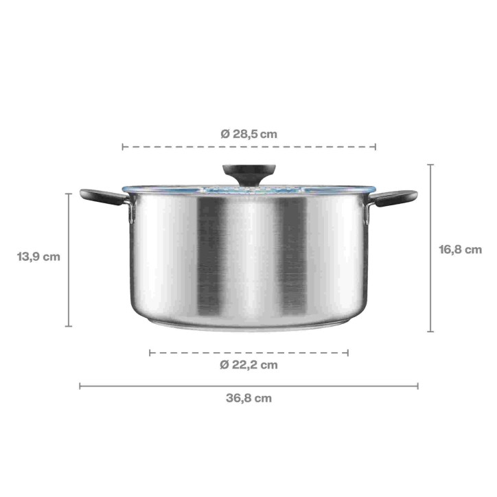 Garnek 7 l z pokrywką Functional Form Garnek 7 l z pokrywką Functional Form