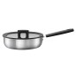 Patelnia szefa kuchni 26 cm / 2.8 l z pokrywką Hard Face Steel Patelnia szefa kuchni 26 cm / 2.8 l z pokrywką Hard Face Steel