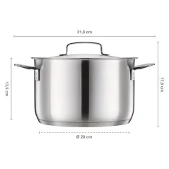 Garnek 5 l All Steel z pokrywką