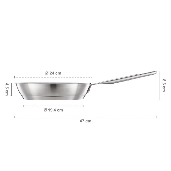 Patelnia 24 cm All Steel Patelnia 24 cm All Steel