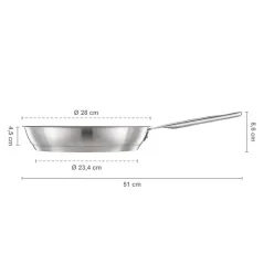 Patelnia 28 cm All Steel